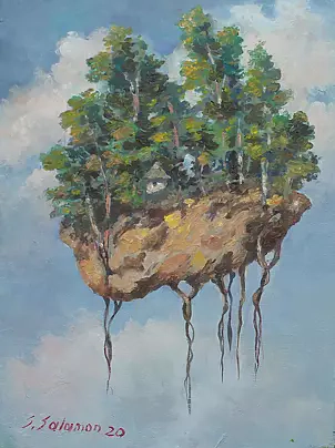   - At the edge of the forest