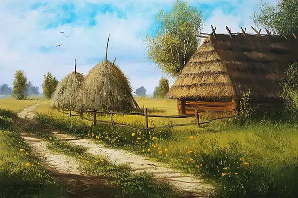 Marek Szczepaniak - Na skraju wsi latem