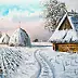 Marek Szczepaniak - On the edge of the village in the winter