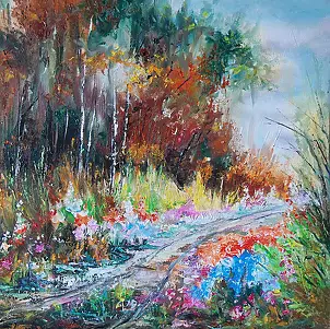 Edward Chrząszcz - At the edge of the grove