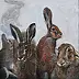 Iza Jaśniewska, Take it easy, Acrylic painting - canvas, 40 x 40