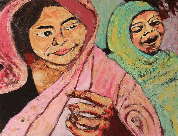 Agnieszka Kurlenda - at the market