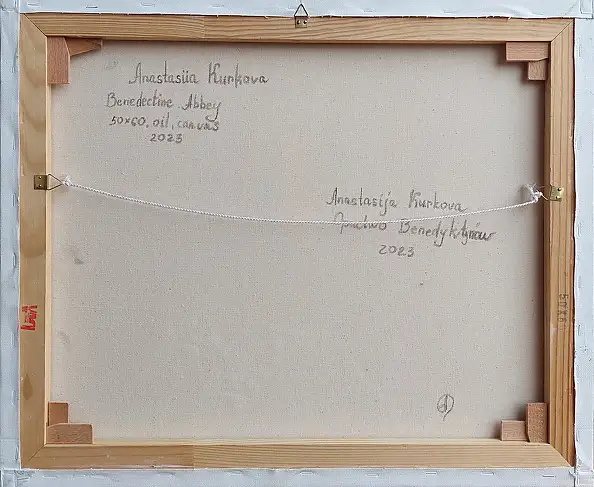 Anastasiia Kurkova, Na wysokiej skale, Obraz olejny - płótno, 60 x 50