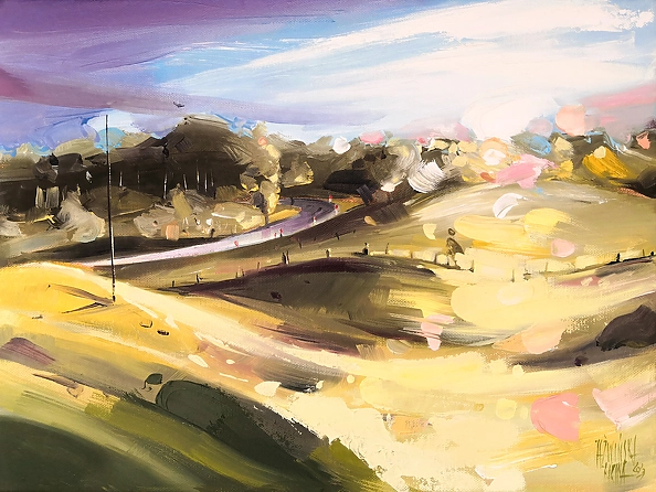 Karina Jaźwińska - On the hill of paints