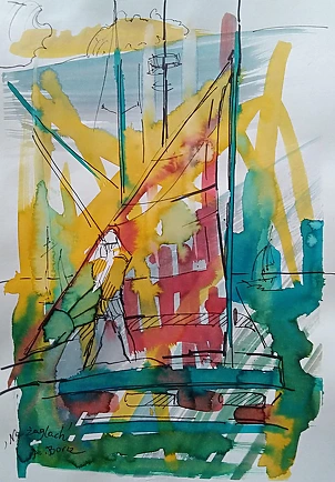 Anna Borcz - On sail