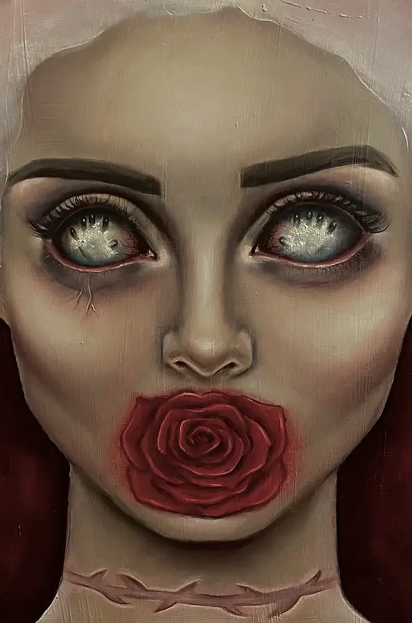 Agnieszkowa Art, Nacisk, Obraz olejny - płótno, 50 x 50