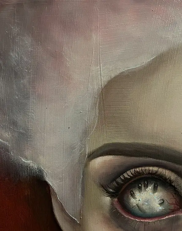 Agnieszkowa Art, Nacisk, Obraz olejny - płótno, 50 x 50