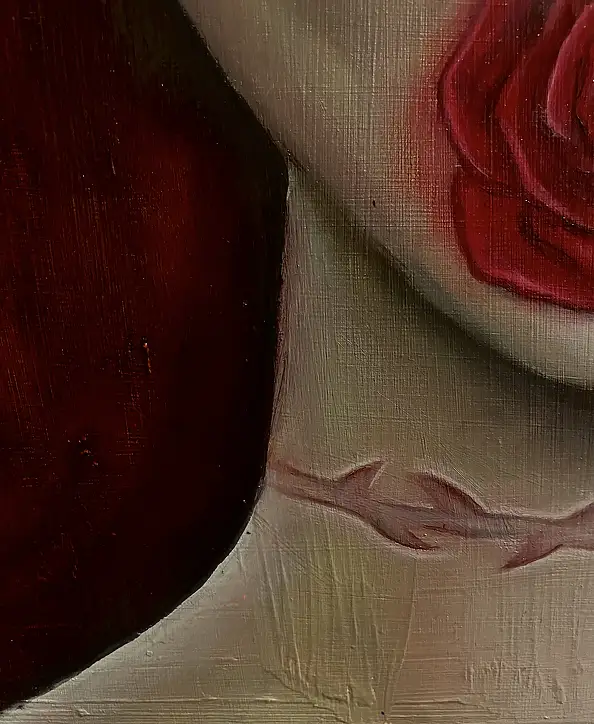 Agnieszkowa Art, Nacisk, Obraz olejny - płótno, 50 x 50