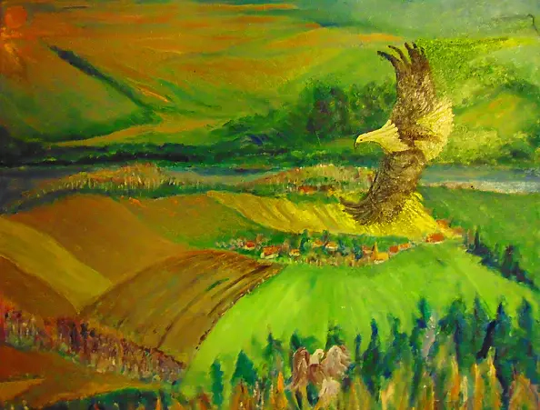 Helga Maria RADOCHOŃSKA - Au pied des Przemyśl