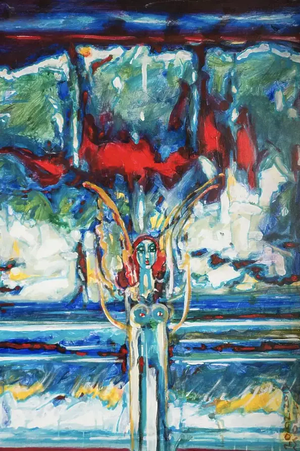 Eugeniusz Molski - On the Warta River in February