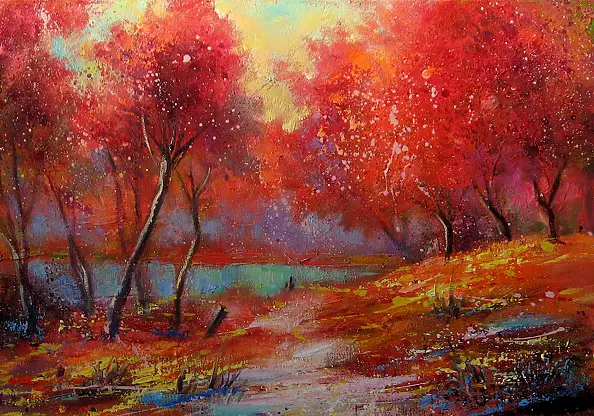 Włodzimierz Draczyński - By the lake