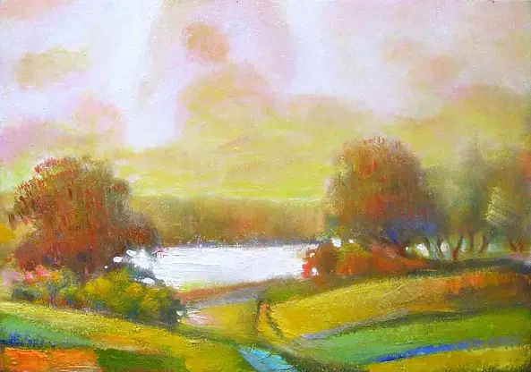 Włodzimierz Draczyński - By the lake