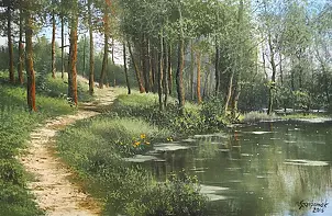 Marek Szczepaniak - Above the forest pond