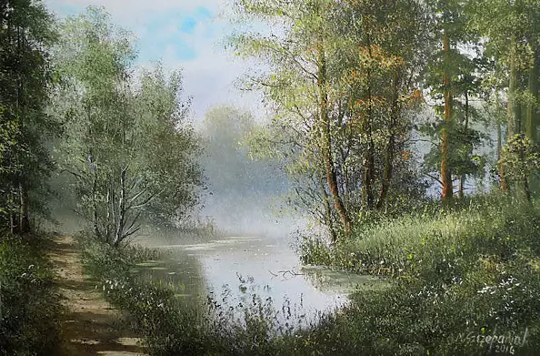 Marek Szczepaniak - Above the forest pond