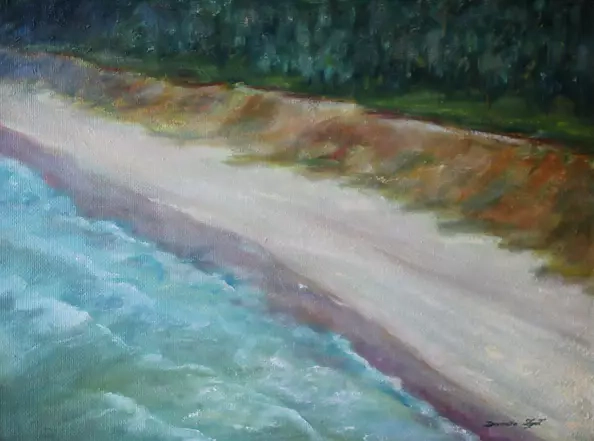 Danuta Zgoł - By the sea