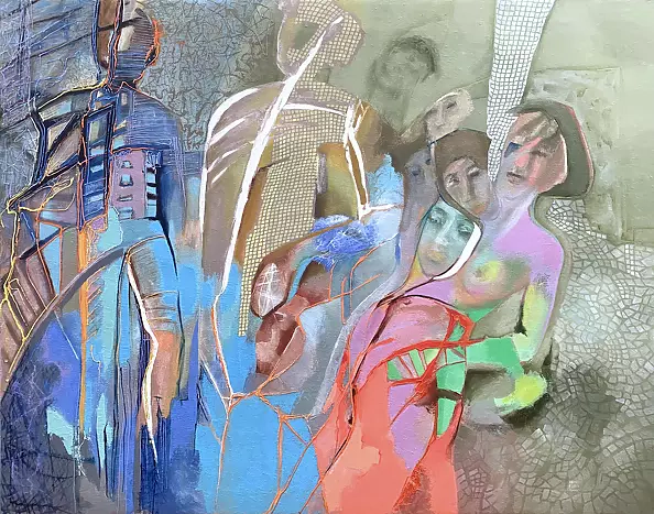 Anna Lupa Suchy - The gray sky above us