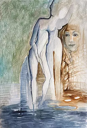 Anna Lupa Suchy - Over the stream