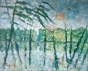 Tadeusz Jurga - By the Noteć River, 2019