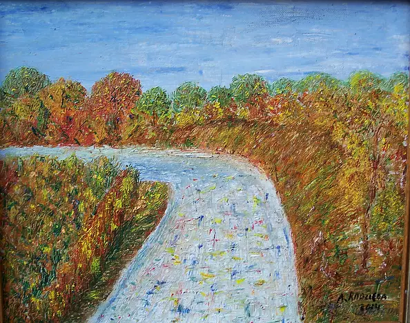 Antonina Radzięda - By the river