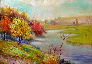 Włodzimierz Draczyński - By the river