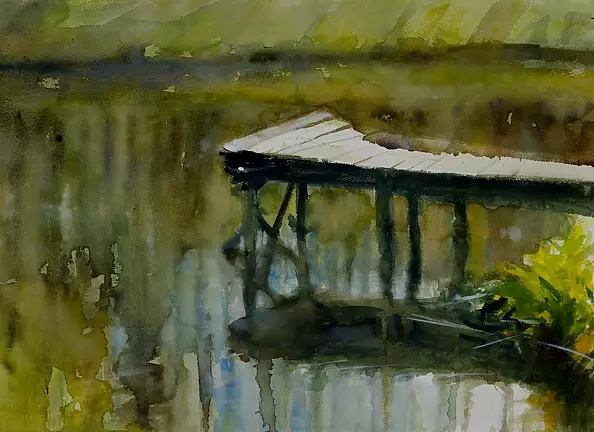 Grzegorz Mitręga - the pond
