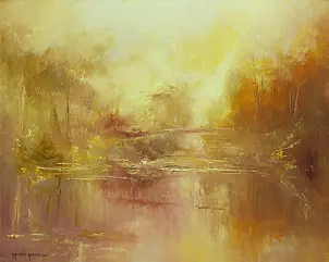 Kazimierz Hamada - Nad stawem