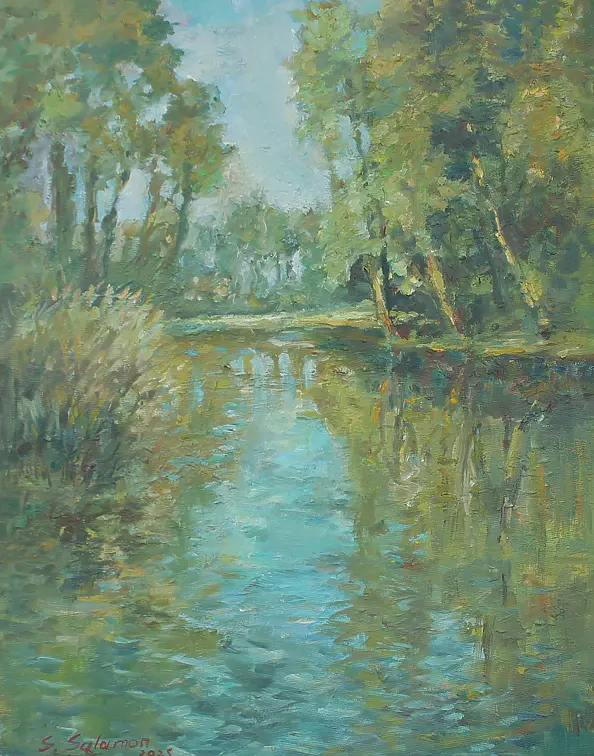 Sabina Salamon - By the pond