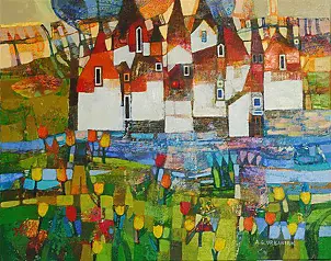 Alicja Słaboń Urbaniak - Above the dam petal