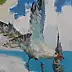 Henadzy Havartsou, Armonia in riva al mare, Quadro a olio - tela, 70 x 50
