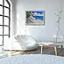 Henadzy Havartsou, Armonia in riva al mare, Quadro a olio - tela, 70 x 50