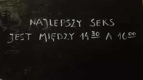 Sztuka Alternatywna - Najlepszy seks jest między 14.30 a 16.00