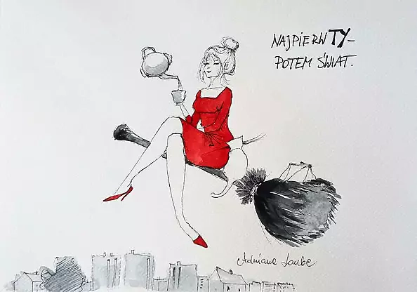 Adriana Laube - "Najpierw Ty - potem świat"