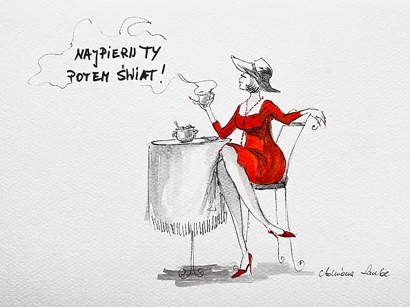 Adriana Laube - "First you - then the world"