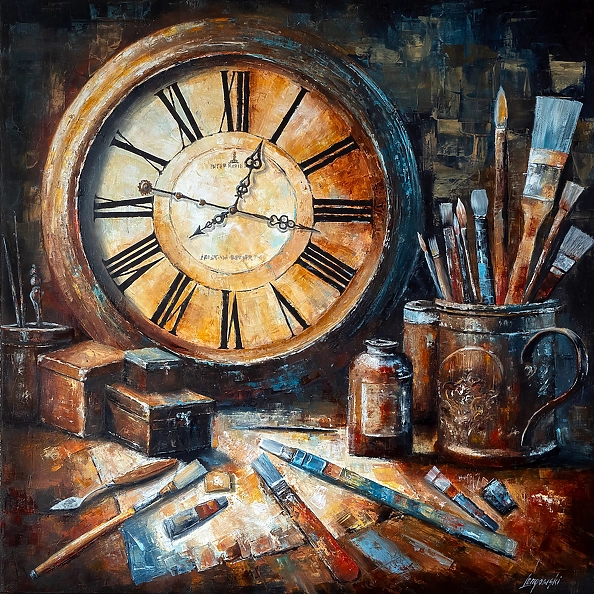 Marek Langowski - "Painting Time"