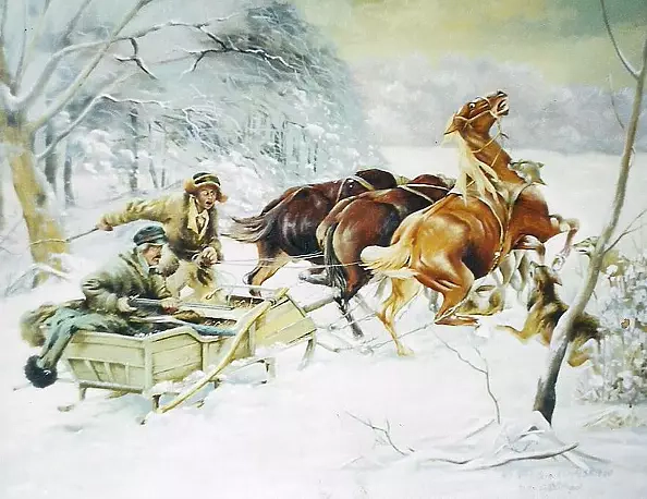 Piotr Sobczyk - loups attaque