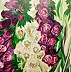LUCYNA Wiech - Foxglove - triptych x 5 paintings