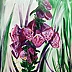 LUCYNA Wiech - Foxglove - triptych x 5 paintings