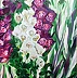 LUCYNA Wiech - Foxglove - triptych x 5 paintings