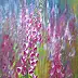 Maria Roszkowska - Foxgloves in the garden