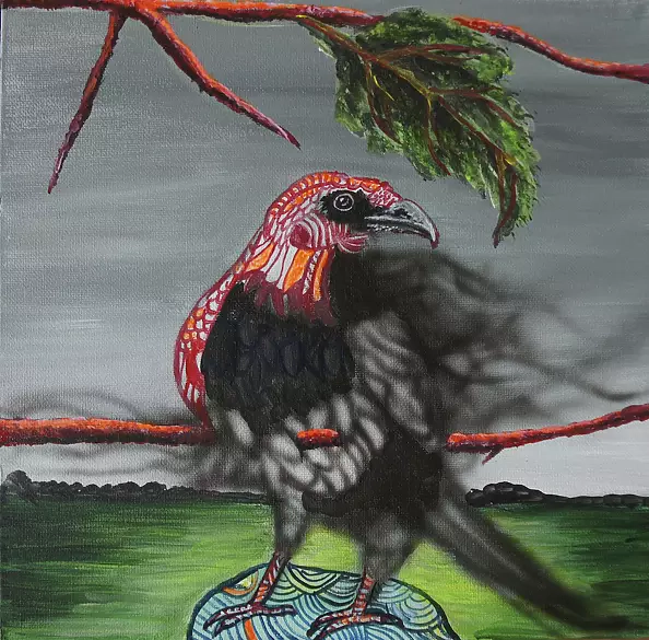 Małgorzata Rzempowska-Skóra - Narodziny strażnika, tryptyk