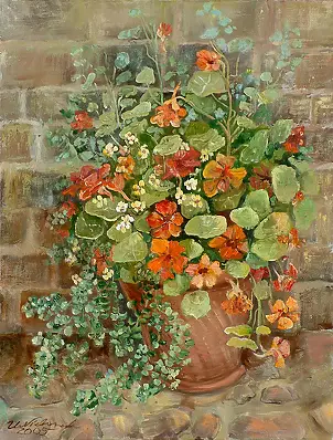 Urszula Nieborak - nasturtiums II