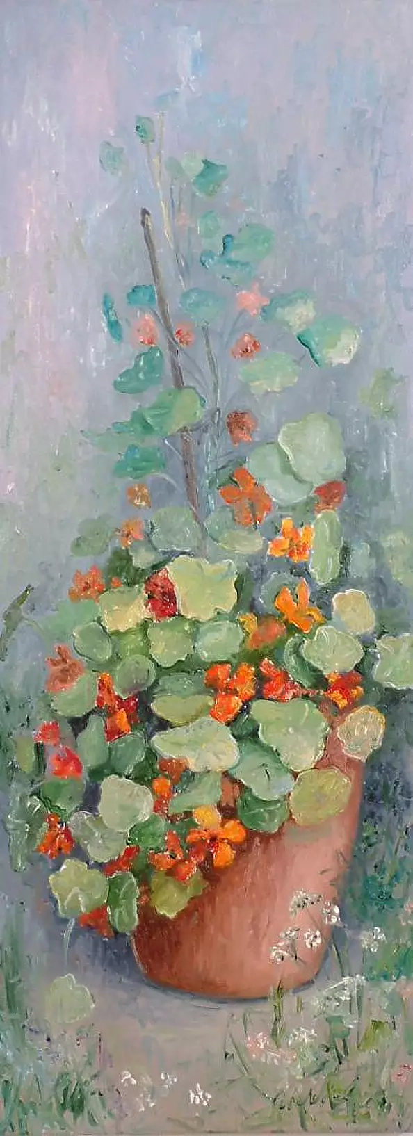 Urszula Nieborak - nasturtiums I