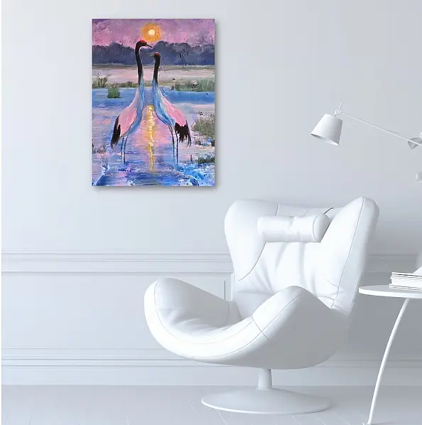 Ewa Mościszko - Our Rendez-Vous, 50x70x1cm