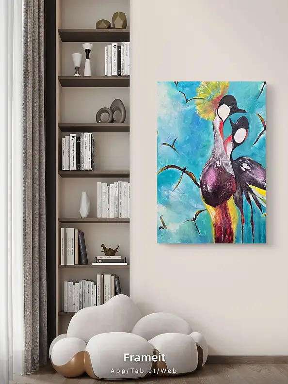 Ewa Mościszko, Nasze Randez-Vous , , Obraz akrylowy - płótno, 55 x 75