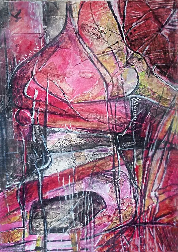 Natalia Karasińska - Natalia with a hamster