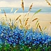 Olha Darchuk - L'armonia della natura: mare e fioritura