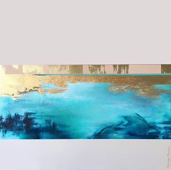 Adriana Plucha - Nautility with 23 and 23,75 carat Gold leaf