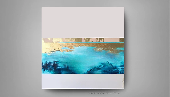 Adriana Plucha - Nautility with 23 and 23,75 carat Gold leaf