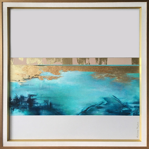 Adriana Plucha - Nautility with 23 and 23,75 carat Gold leaf