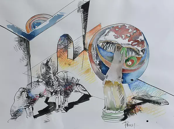 Roman Bonchuk - Near the Mushroom Oak